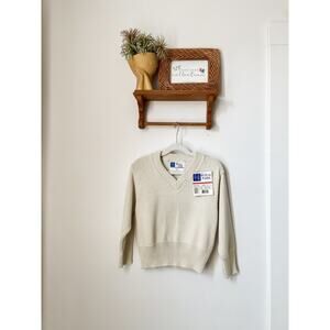 Royal Park cream sweater - xs (fit 5/6)